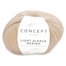 Light alpaca merino de Katia