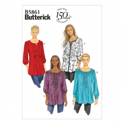 Patron Butterick 5861 - Tunique ample