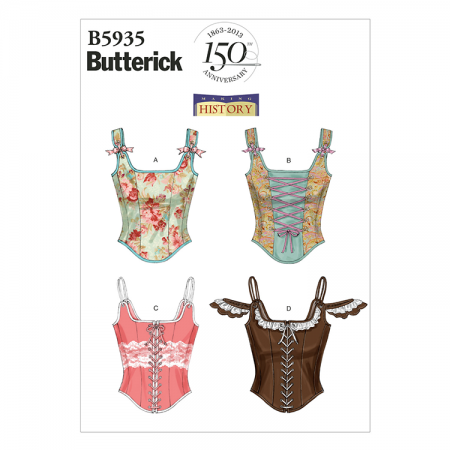 Patron Butterick 5935 - Corset historique