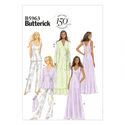 Patron Butterick 5963 - Chemise de nuit et pyjama