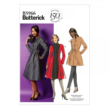 Patron Butterick 5966 - Veste et manteau