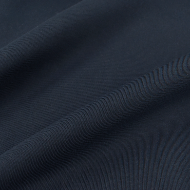 Tissu jersey sweat - Bleu navy