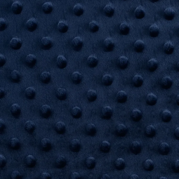 Tissu minky - Dots navy