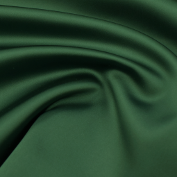 Tissu satin - Vert foncé