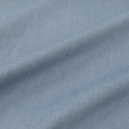 Tissu gabardine - Jean extensible bleu clair