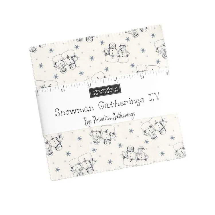 Charm pack - Snowman Gatherings IV