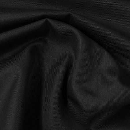 Tissu Polyester Viscose - Hispania noir