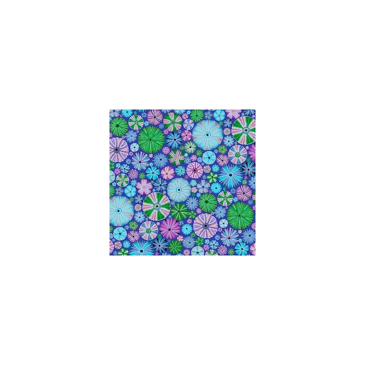 Tissu Kaffe Fassett - Urchins blue