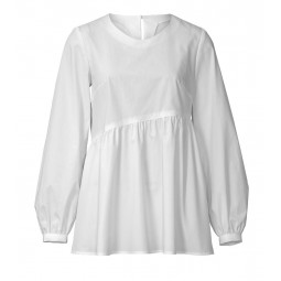 Patron Burda 5795 - Blouse et robe à basque asymétrique