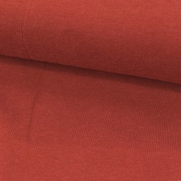 Tissu jersey bambou - Rouge foncé