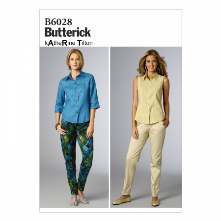 Patron Butterick 6028 - Pantalon