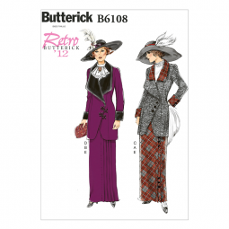 Patron Butterick 6108 - Ensemble année 20