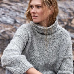 Kit de tricot - Pull loose - Light alpaca merino