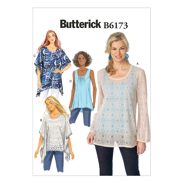 Patron Butterick 6173 - Tunique et top