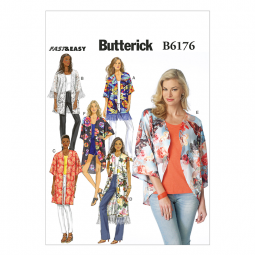 Patron Butterick 6176 - Kimono