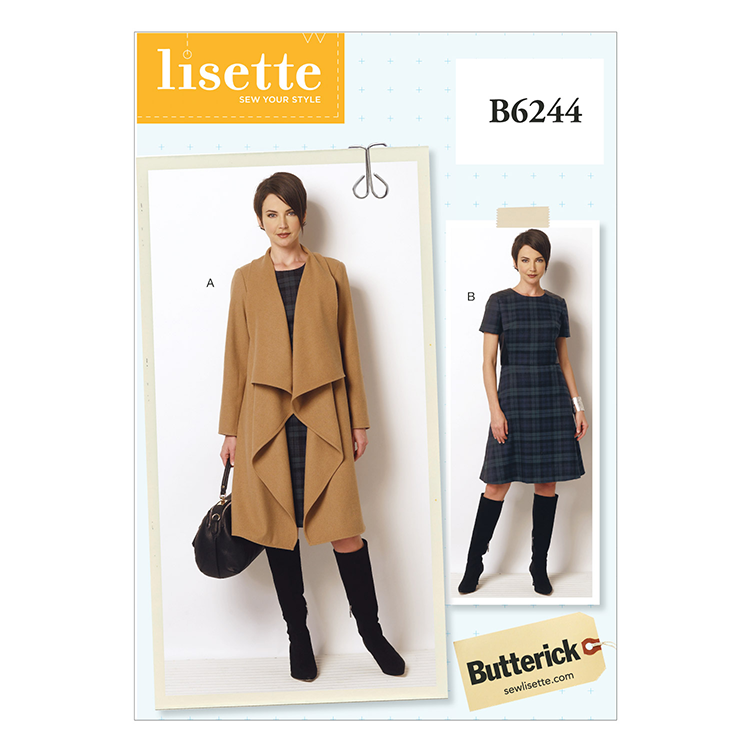 Patron Butterick 6244 - Ensemble veste et robe