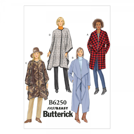 Patron Butterick 6250 - Manteau