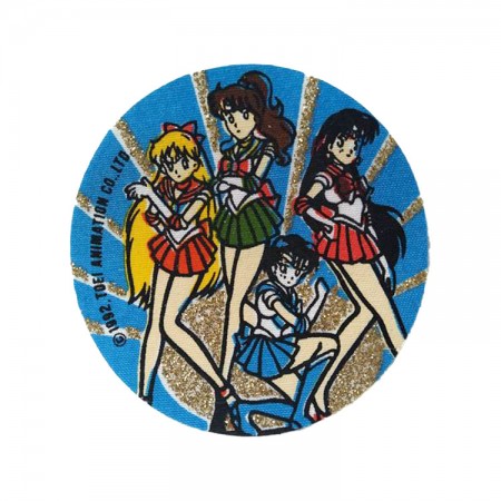 Écusson thermocollant Sailor Moon - 4 personnages