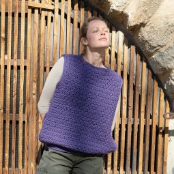 Kit de tricot - Pull à torsades - Basic merino