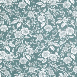 Tissu coton - Bonaugure celadon