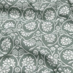 Tissu coton - Appia vert