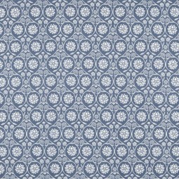 Tissu coton - Appia bleu