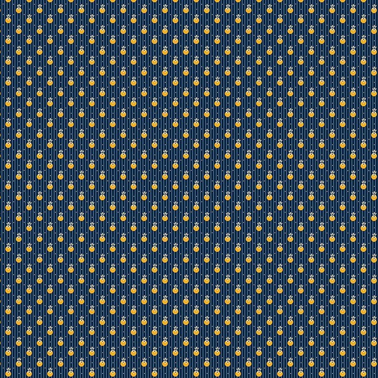 Tissu Andover fabrics - Indigo Cheddar - Pincircle indigo