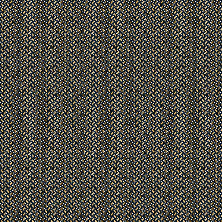 Andover fabrics - Indigo Cheddar - Ikat dot indigo