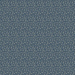 Andover fabrics - Indigo Cheddar - Berry vine indigo