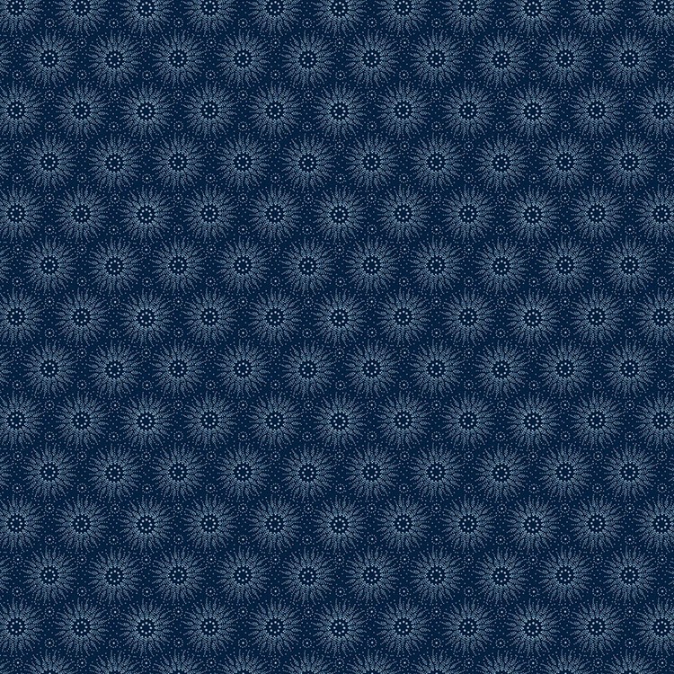 Andover fabrics - Little gems - Sunburst denim