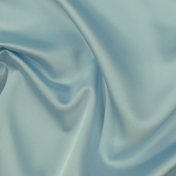 Tissu satin - Bleu ciel