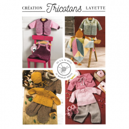 Livre - Création tricotons layette