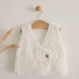 Kit de tricot - Cache-coeur - Nuvole