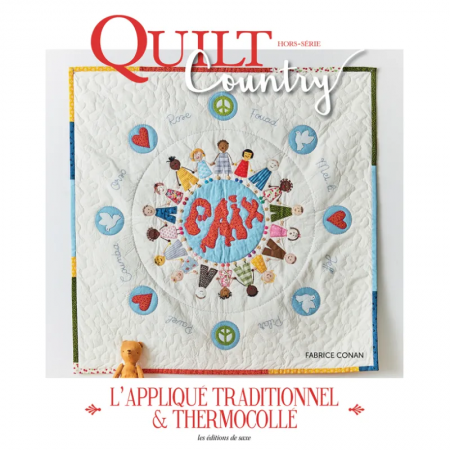 Livre - Quilt country hors-série - L'appliqué traditionnel & thermocollé