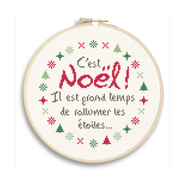 Kit de broderie Lilipoints - C'est Noël