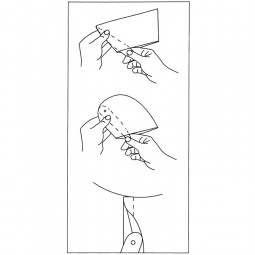 Aide à la confection d'angles, courbes et arêtes à façon Bohin