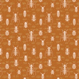 Art Gallery Fabrics - Coyotte Hill - Beetle parade sun