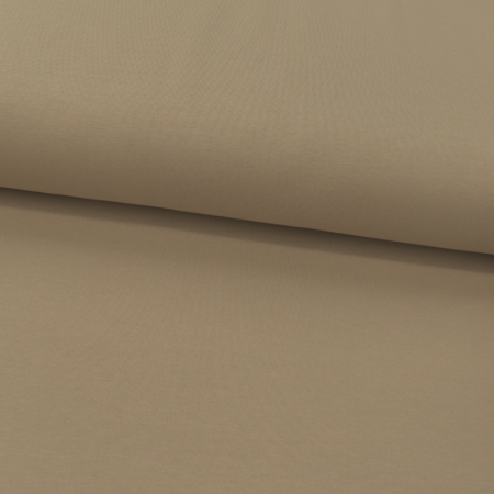 Tissu jersey - Uni beige