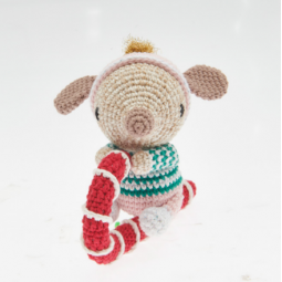 Kit de crochet - CAL Noël 2024 - Charming christ dog