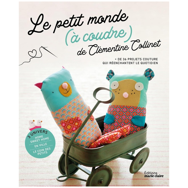 Livre - Le petit monde à coudre de Clémentine Collinet