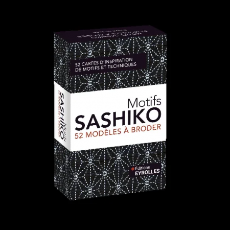 Livre - Motifs sashiko 52 modèles à broder