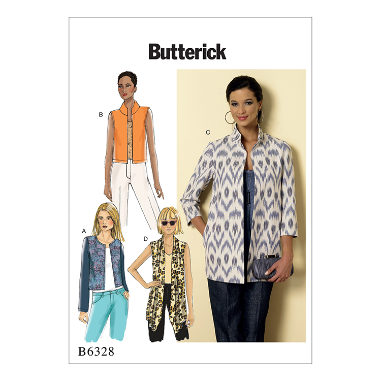 Patron Butterick 6328 - Vestes