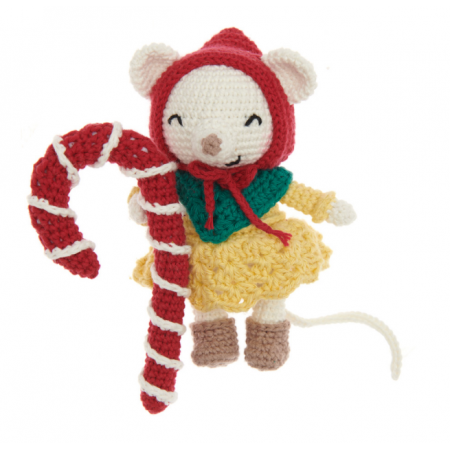 Kit de crochet - CAL Noël 2024 - Jolly Christmas mouse