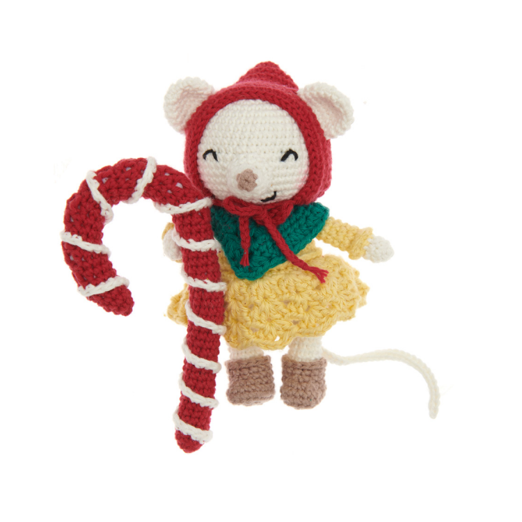 Kit de crochet - CAL Noël 2024 - Jolly Christmas mouse