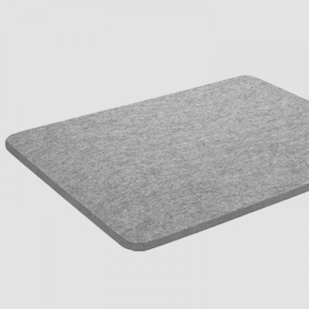 Tapis de repassage rectangle en feutre de laine