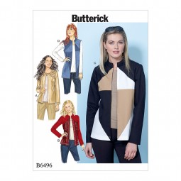 Patron Butterick 6496 - Veste