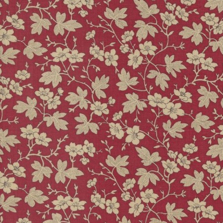 Tissu fantaisie - Rouennerie Trois - Rouge