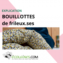 Tuto de couture - Bouillotte de frileux.ses