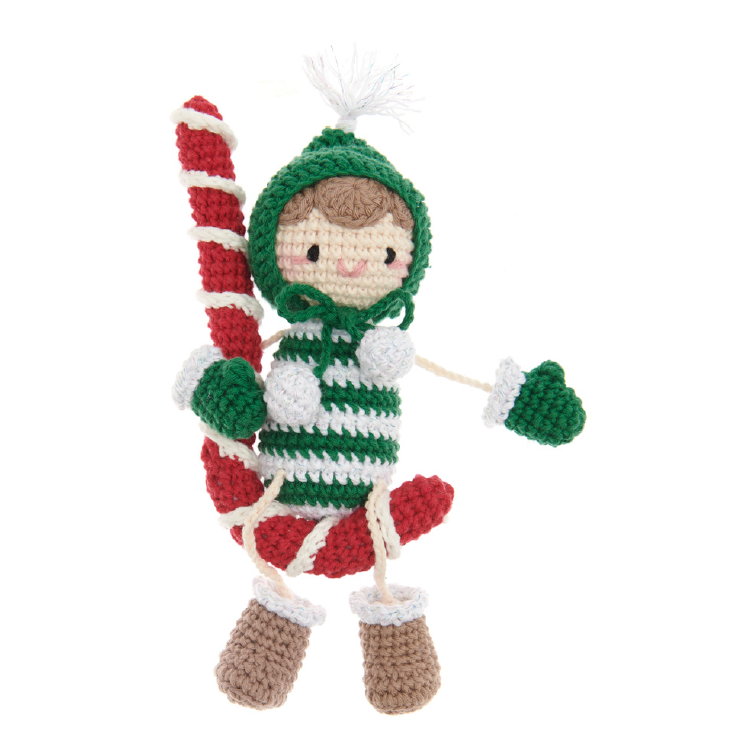 Kit de crochet - CAL Noël 2024 - Dancing Santa Helper