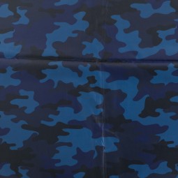 Tissu imperméable - Camouflage marine